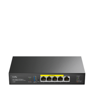 Cudy C200P - 2-IN-1 Gigabit VPN Router / AP Controller with 4 PoE+ Ports