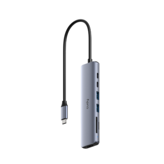 Cudy UH407 - 7-In-1 HDMI SD/TF 4K USB-C Hub